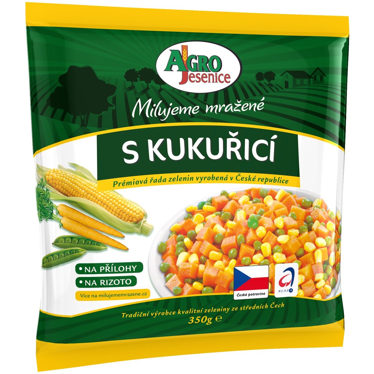 Agro Jesenice Zelenina s kukuřicí