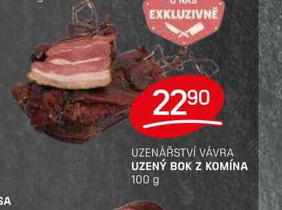 UZENÝ BOK Z KOMÍNA 100 g 