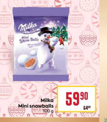 Milka Mini snowballs 100g