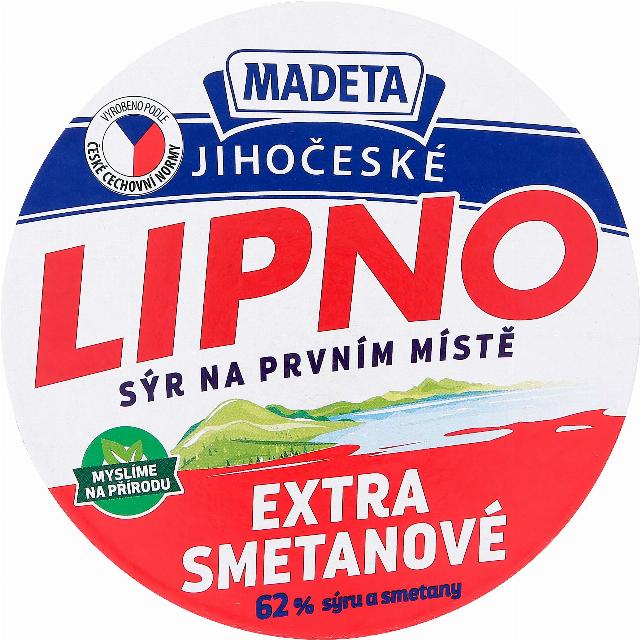 Madeta Jihočeské Lipno tavený sýr