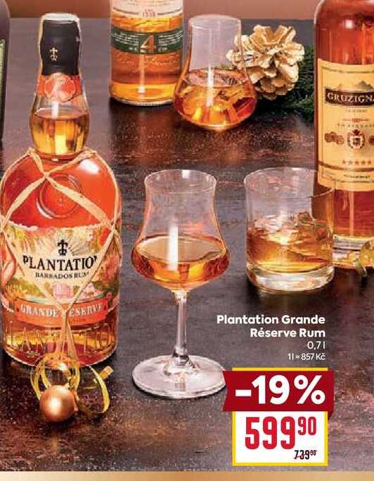 Plantation Grande Réserve Rum 0,7l