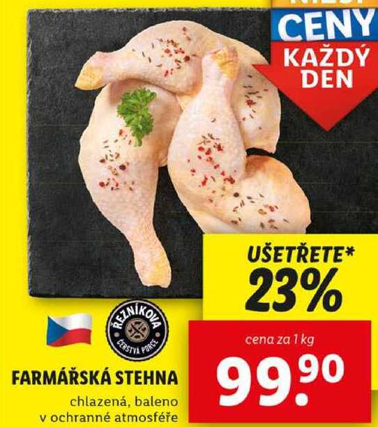 FARMÁŘSKÁ STEHNA, cena za 1 kg