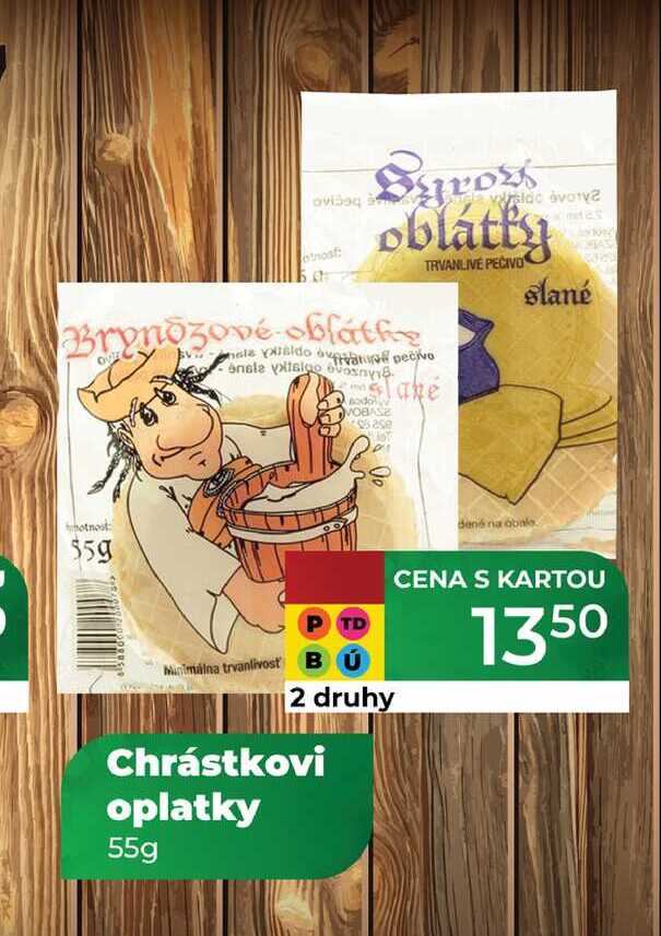 Chrástkovi oplatky 55g