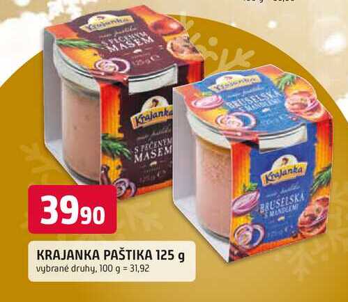 KRAJANKA PAŠTIKA 125 g 