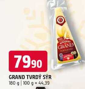 Grand tvrdý sýr 180g