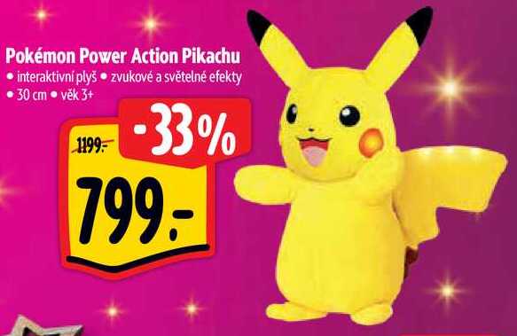 Pokémon Power Action Pikachu 