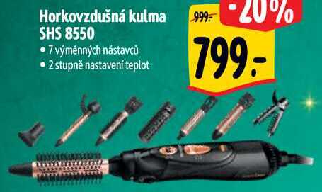 Horkovzdušná kulma SHS 8550 