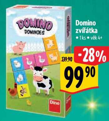 Domino zvířátka 