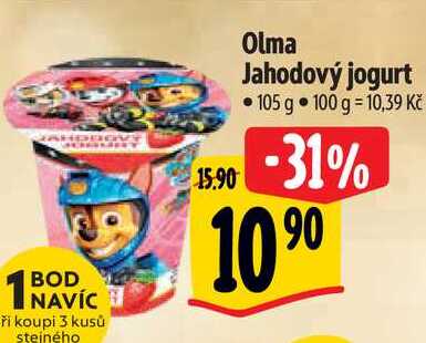  Olma Jahodový jogurt 105 g  