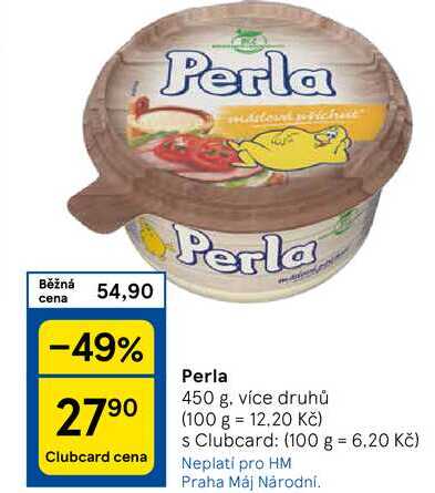 Perla, 450 g, více druhů 