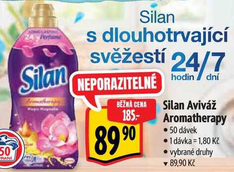 Silan Aviváž Aromatherapy, 50 dávek 