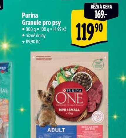   Purina Granule pro psy • 800 g 