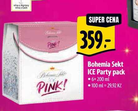   Bohemia Sekt ICE Party pack • 6×200 ml 