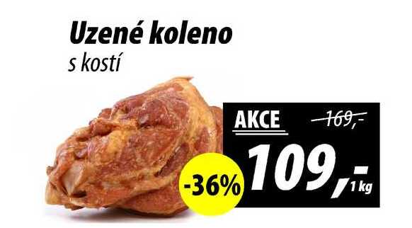 Uzené koleno s kostí, 1 kg 