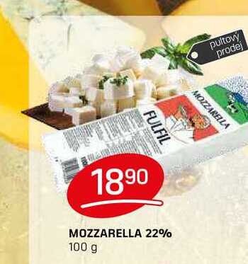 MOZZARELLA 22% 100 g 