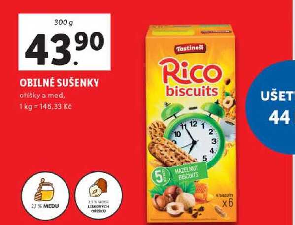 OBILNÉ SUŠENKY, 300 g v akci