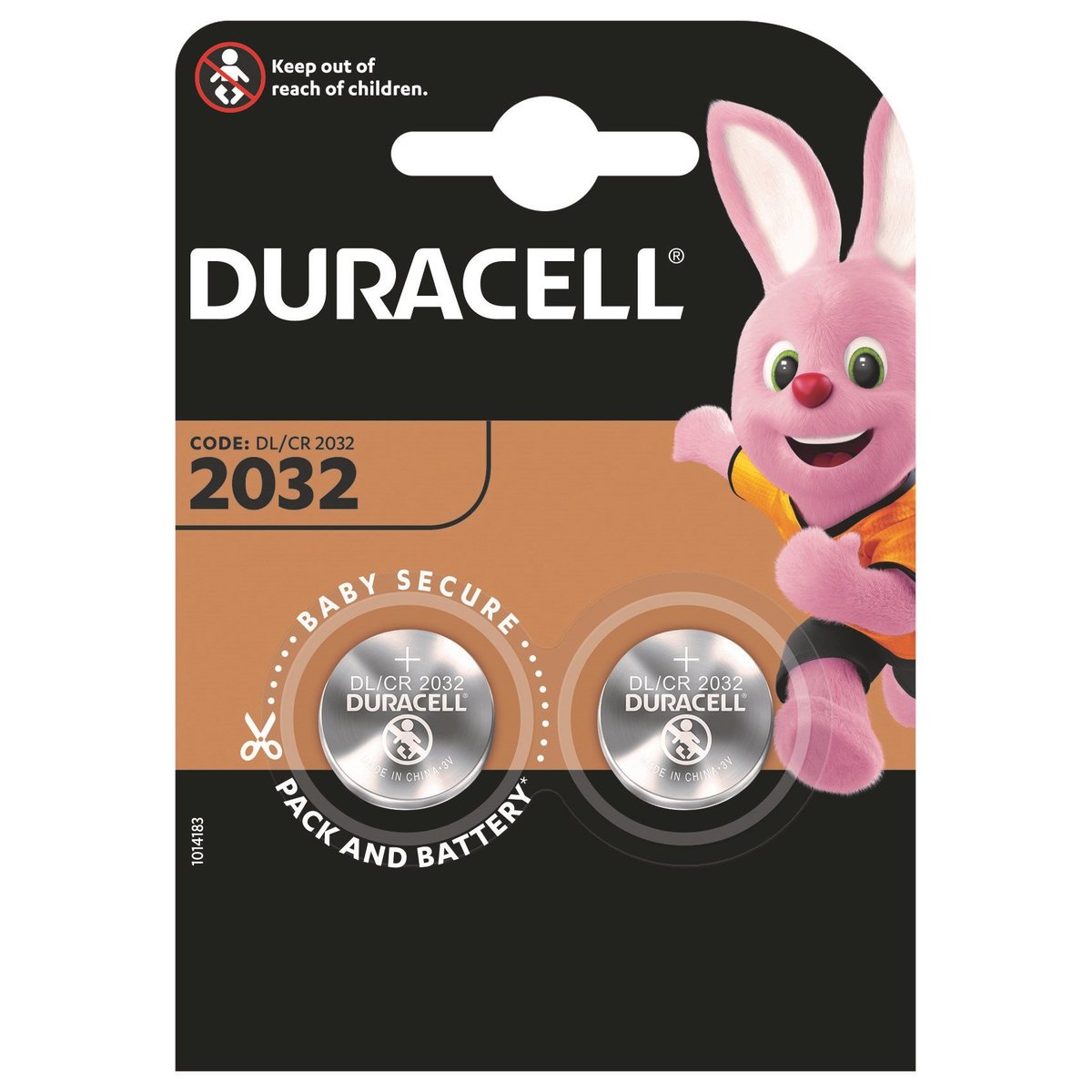 Duracell Lithiové knoflíkové baterie CR2032