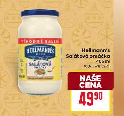 Hellmann's Salátová omáčka 405 ml  