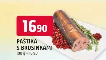 PAŠTIKA S BRUSINKAMI 100 g