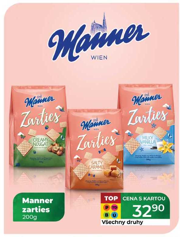 Manner zarties 200g 