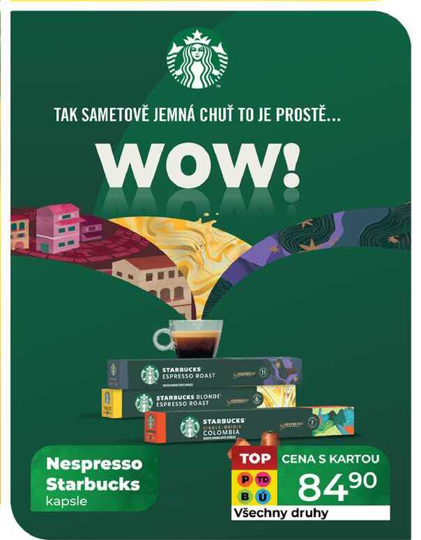 Nespresso Starbucks kapsle