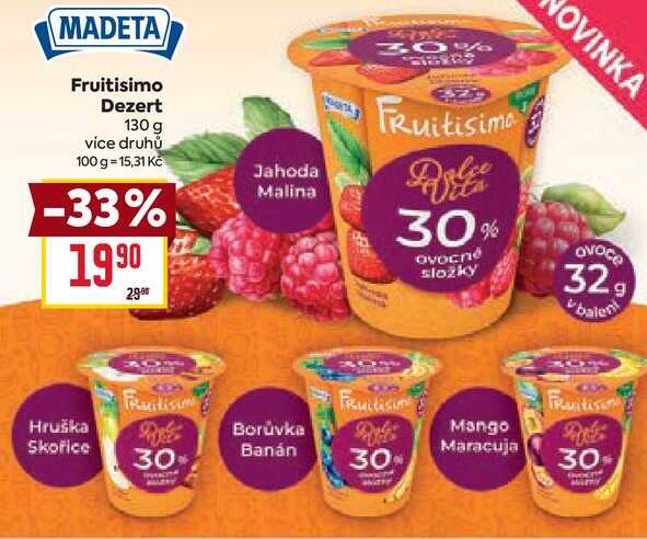 Fruitisimo Dezert 130 g 