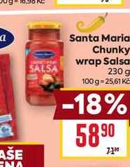 Santa Maria Chunky wrap Salsa 230 g 