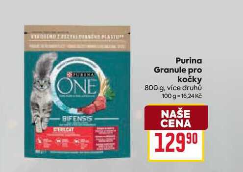 Purina Granule pro kočky 800 g 