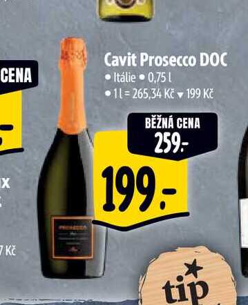   Cavit Prosecco DOC 0,75 l