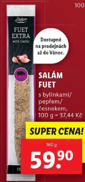 SALÁM FUET, 160 g