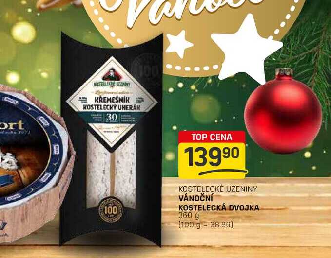VÁNOČNÍ KOSTELECKÁ DVOJKA 360 g