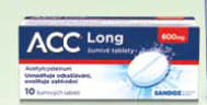 ACC® LONG 600 mg 10 šumivých tablet