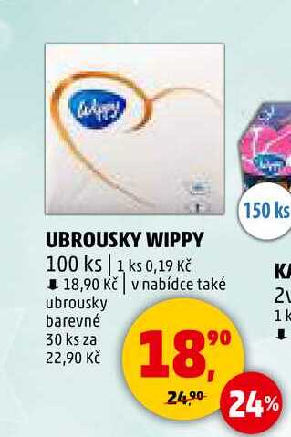 UBROUSKY WIPPY, 100 ks 