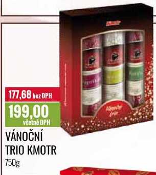 VÁNOČNÍ TRIO KMOTR 750g 