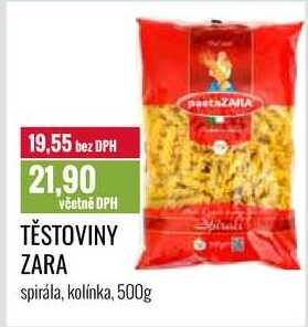 TĚSTOVINY ZARA 500g 