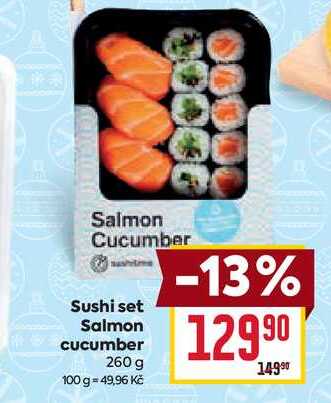 Sushi set Salmon cucumber 260 g