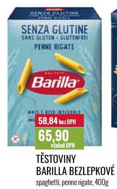 TĚSTOVINY BARILLA BEZLEPKOVÉ 400g 