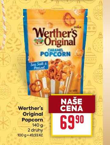 Werther's Original Popcorn 140 g 