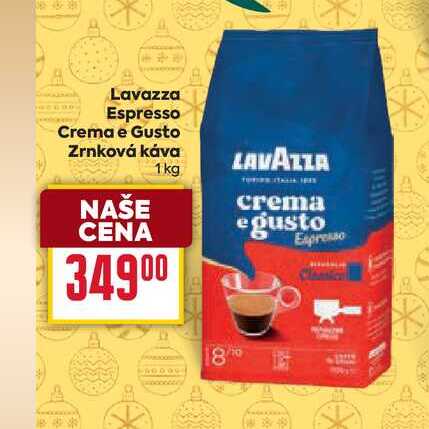 Lavazza Espresso Crema e Gusto Zrnková káva 1 kg