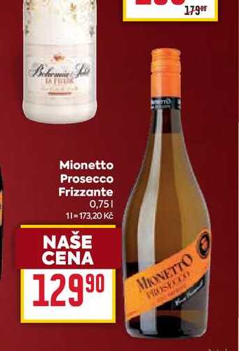 Mionetto Prosecco Frizzante 0,75l