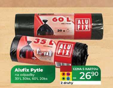 Alufix Pytle na odpadky 30'L 30ks, 60'L 20ks 