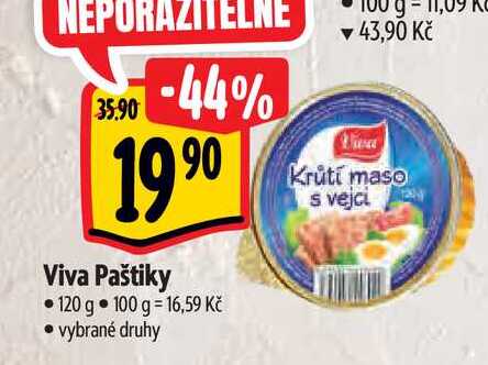  Viva Paštiky 120 g 