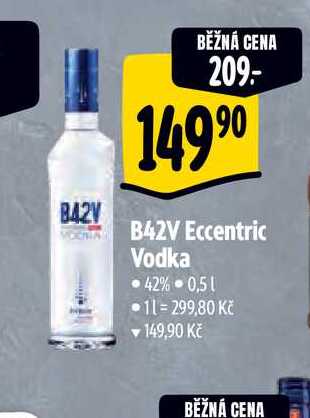   B42V Eccentric Vodka 0,5 l