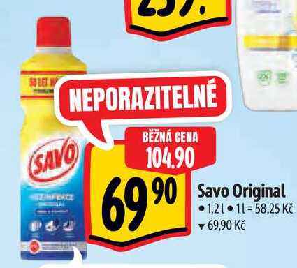   Savo Original  1,2 l