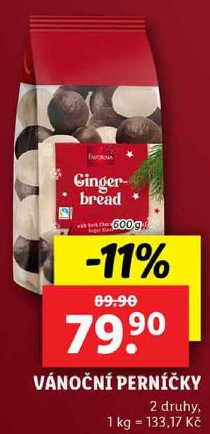 VÁNOČNÍ PERNÍČKY, 600 g