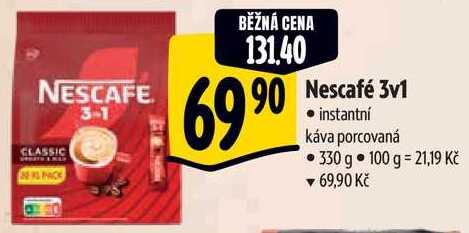 Nescafé 3v1, 330 g 