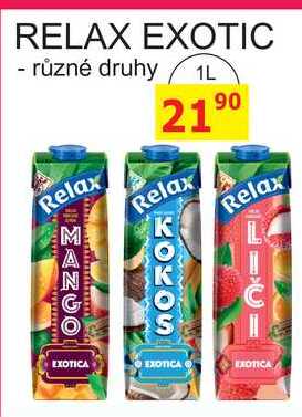 RELAX EXOTIC - různé druhy 1L