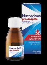 Mucosolvan® pro dospělé 30 mg/5 ml sirup 100 ml