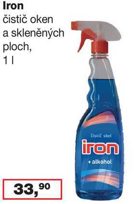 Iron čistič oken a skleněných ploch, 1l