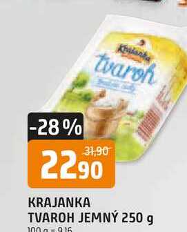 KRAJANKA TVAROH JEMNÝ 250 g 